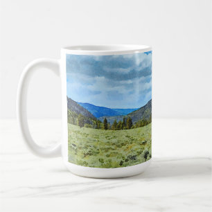 Provo-Flusstal in den Uinta-Bergen Kaffeetasse