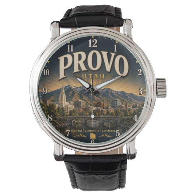 Provo Utah  Armbanduhr (Vorderseite)