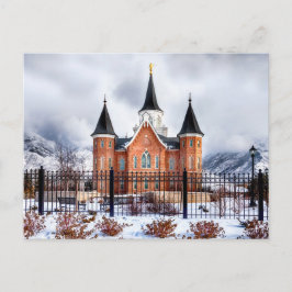 Provo Utah Souvenir City Centre Tempel Postcard Postkarte