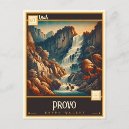 Provo, Utah | VINTAG Postkarte