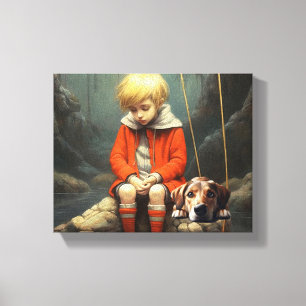 Provokation von Stretched Canvas Print Leinwanddruck