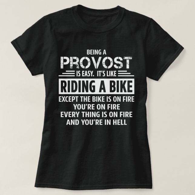 Provost T-Shirt (Design vorne)