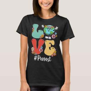 Provost zum Retro Liebe World Earth Day 2023 T-Shirt