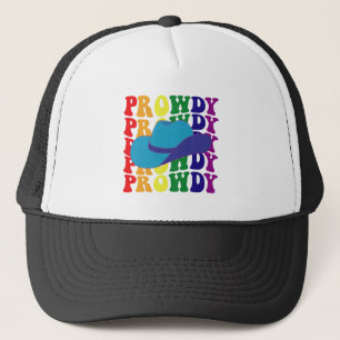 Prowdy Rodeo Hallo Cowboy Cowgirl LGBTQ Western  Truckerkappe