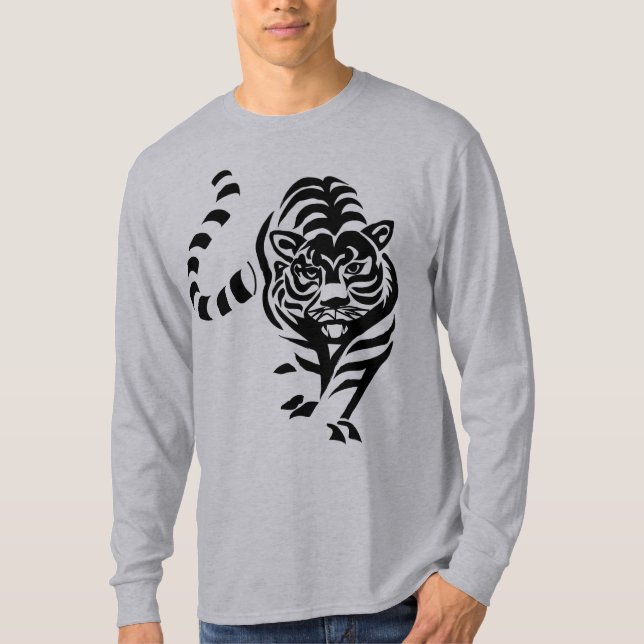 Prowling Tiger T-Shirt (Vorderseite)