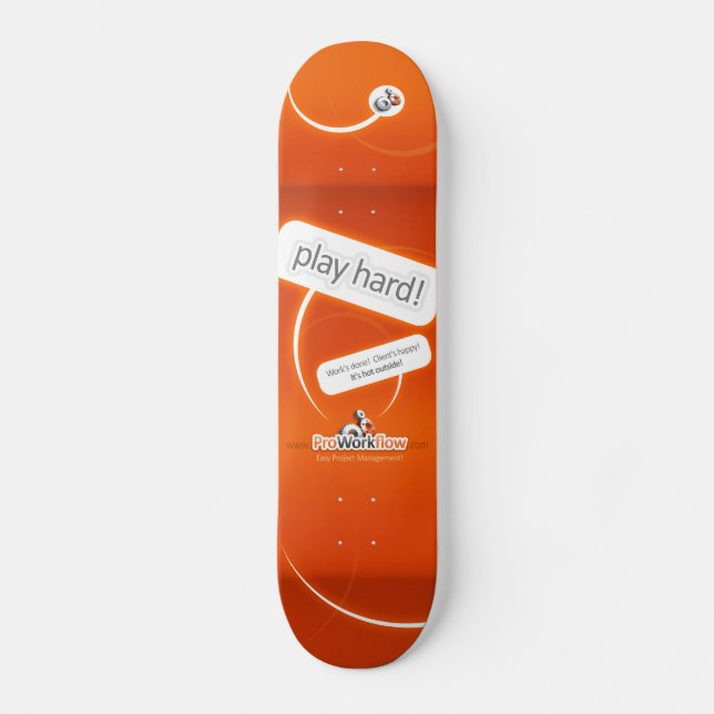 ProWorkflow Skateboard - Baut. (Vorderseite)