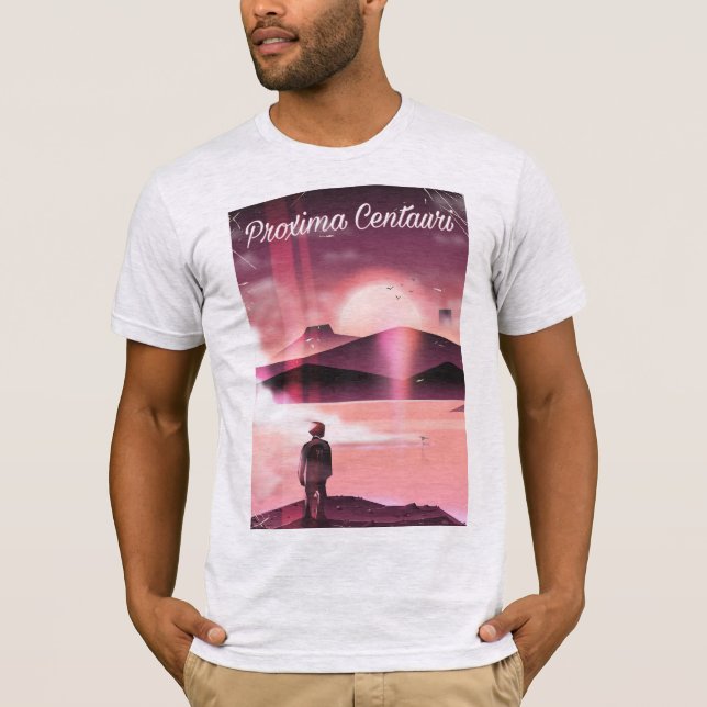 Proxima Centauri Science Fiction Land Cruiser. T-Shirt (Vorderseite)