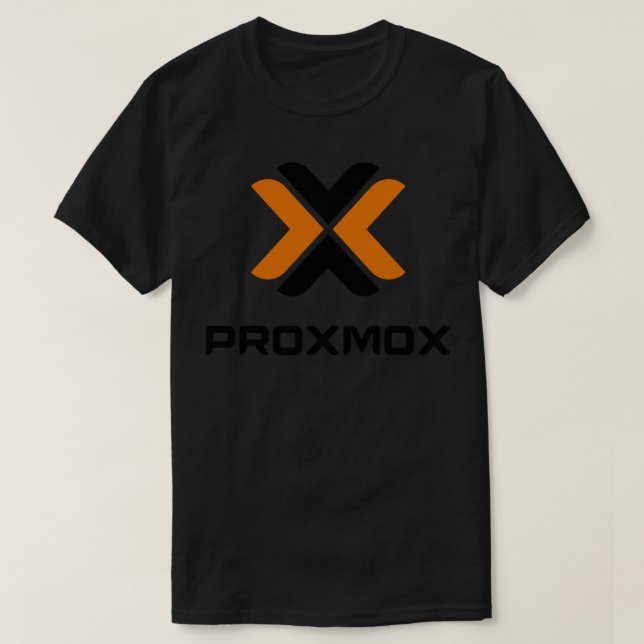 Proxmox-Logo-Aufkleber T-Shirt (Design vorne)