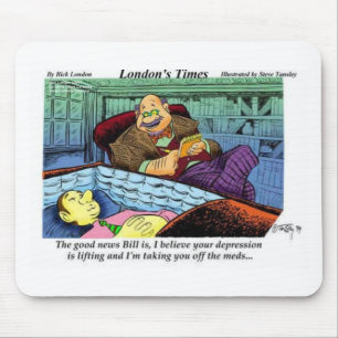 Prozac Zeit Über Lustige Geschenke & Sammlerstücke Mousepad