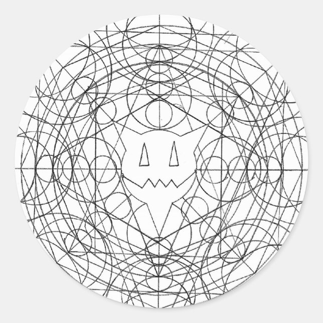 prozentual runder aufkleber (Vorderseite)