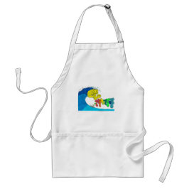 prozentuales Surfen Schürze