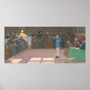 Prozess gegen Joan of Arc - Boutet de Monvel Fine  Poster