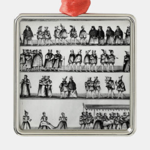 Prozession an der Taufe von Prinzen Arthur Ornament Aus Metall