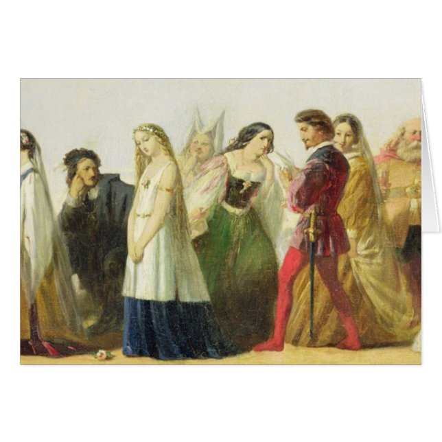 Prozession der Charaktere von Shakespeare (Öl an (Vorderseite (Horizontal))