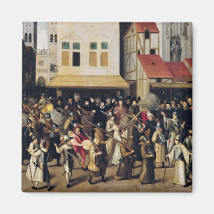 Prozession der heiligen Liga im Jahre 1590 Magnet