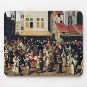Prozession der heiligen Liga im Jahre 1590 Mousepad