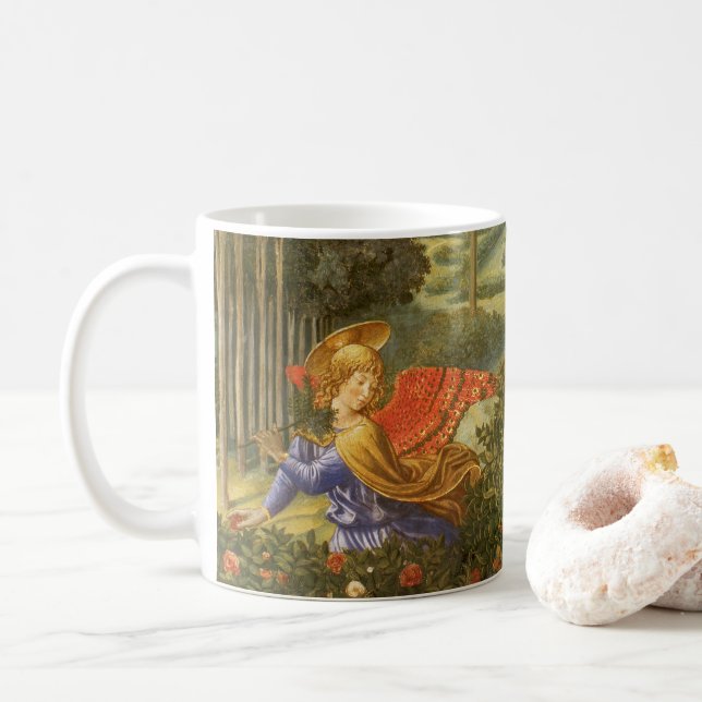 Prozession des Magi-Engels von Benozzo Gozzoli Tasse (Mit Donut)