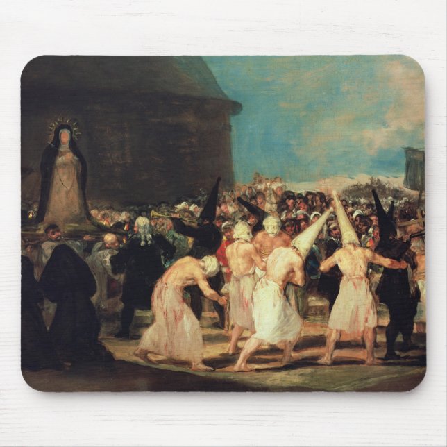 Prozession Francisco Jose de Goya y Lucientes | Mousepad (Vorne)