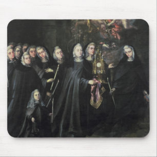 Prozession von St. Clare mit dem heiligen Mousepad