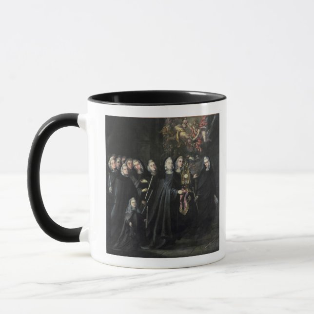 Prozession von St. Clare mit dem heiligen Tasse (Links)