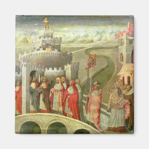 Prozession von St. Gregory zum Castel San Angelo Magnet