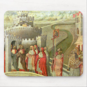 Prozession von St Gregory zum Castel St. Angelo Mousepad