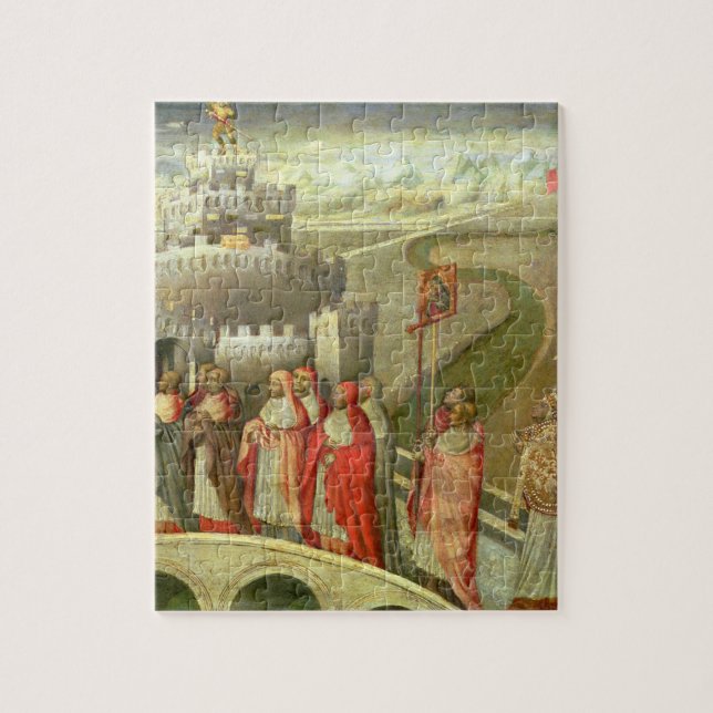 Prozession von St Gregory zum Castel St. Angelo Puzzle (Vertikal)