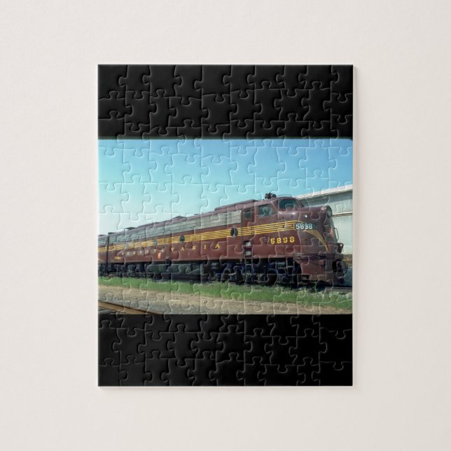 PRR EMD E-7AA Set #4222_Trains Puzzle (Vertikal)