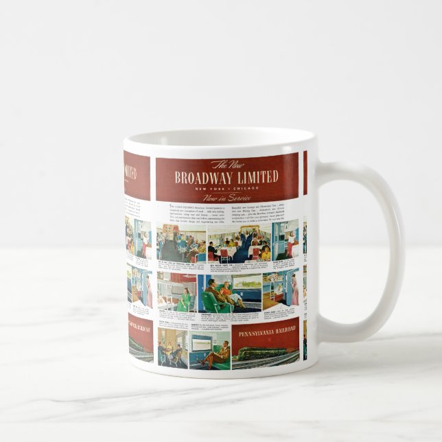 PRR New Broadway Limited Kaffeetasse (Rechts)