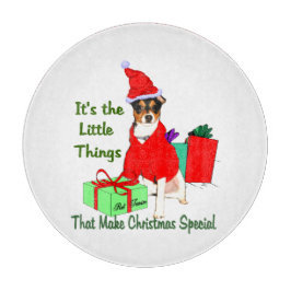 PrRat Terrier Weihnachten anpassen Schneidebrett