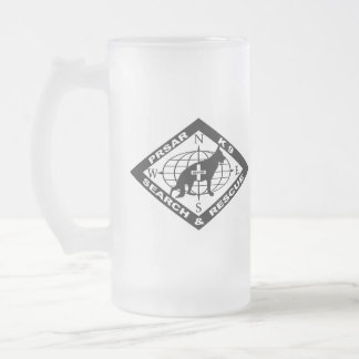PRSAR Bier-Tasse Mattglas Bierglas