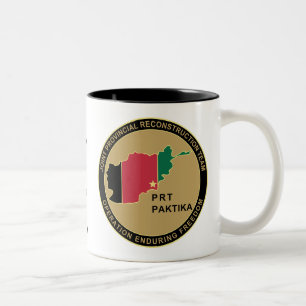 PRT Paktika Armee Zweifarbige Tasse