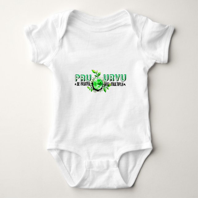 Pru Urvu Baby Strampler (Vorderseite)