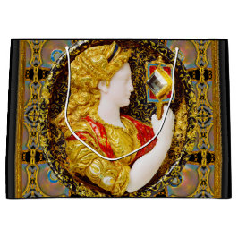 Prudence Old World Elegante  Große Geschenktüte