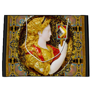 Prudence Old World Elegante  Große Geschenktüte
