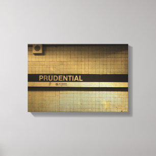 Prudential, Boston Canvas Print Leinwanddruck
