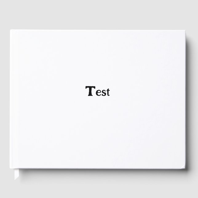 Prüfbezeichnung auf internationaler Ebene Gästebuch (Vorderseite)