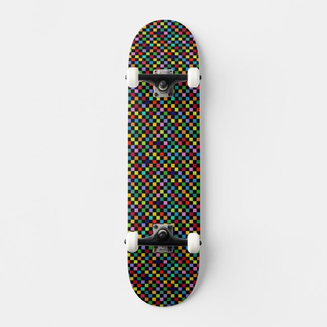 Prüffarbmuster Skateboard (Vorderseite)