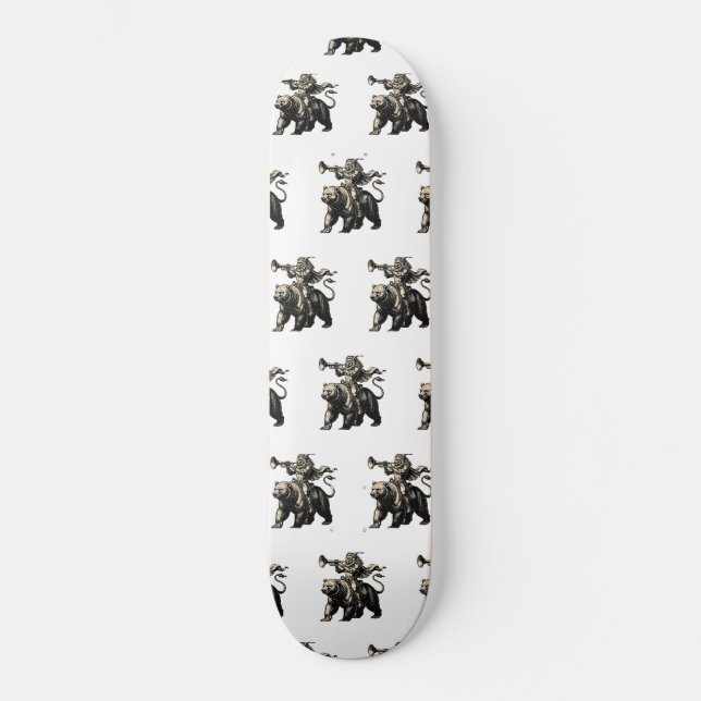 Pruflas Majestät Unleashed Skateboard (Vorderseite)