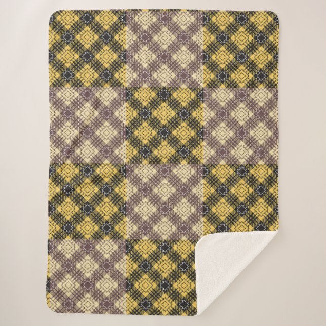 Prüfmuster.02 Sherpadecke (Vorderseite)