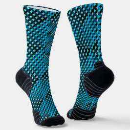 Prüfmuster C01.Green.Blue Black BG Socken