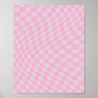 Prüfmuster Lilac Pink Karo Checkerboard