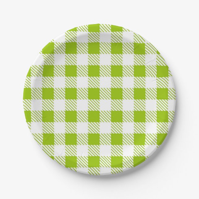 Prüfmuster Pappteller (Vorderseite)