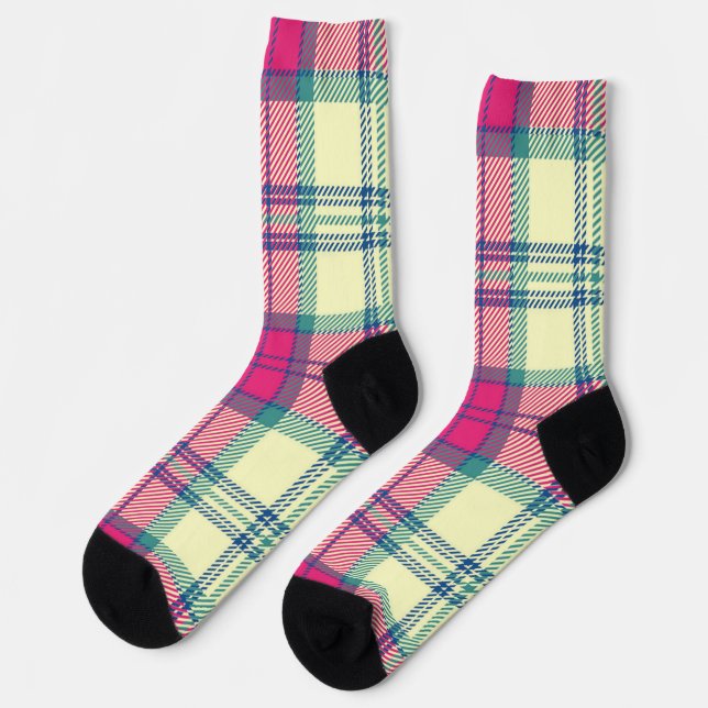Prüfmuster Socken (Linkes Detail)