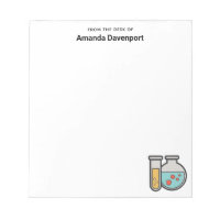 Prüfrohr und Beaker für die Chemie