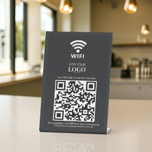 Prüfung auf WiFi-Netzwerkkennwörter zur Verbindung Sockelschild