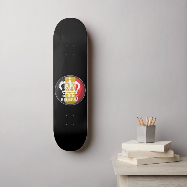 PRÜFUNG BELGIEN SKATEBOARD (Wandkunst)