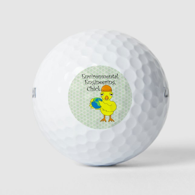 Prüfung der Umwelttechnik Golfball (Vorderseite)