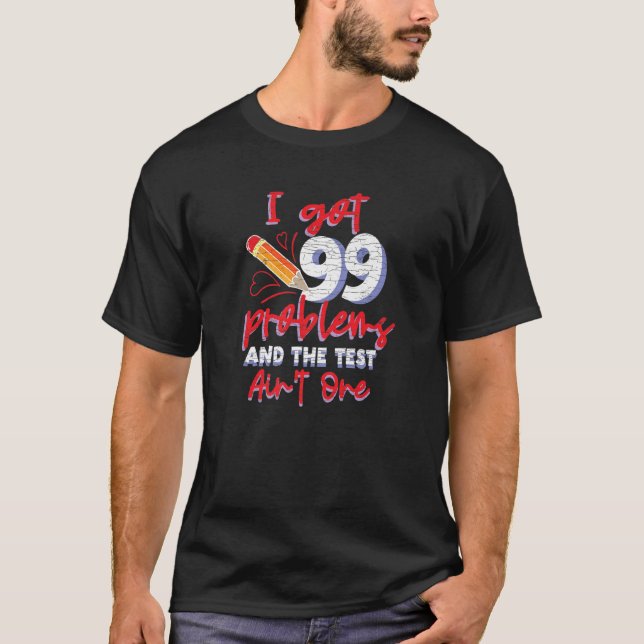 Prüfung des Lehrers T-Shirt (Vorderseite)