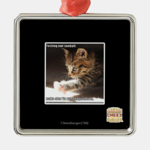 Prüfung owt sunbaff ornament aus metall